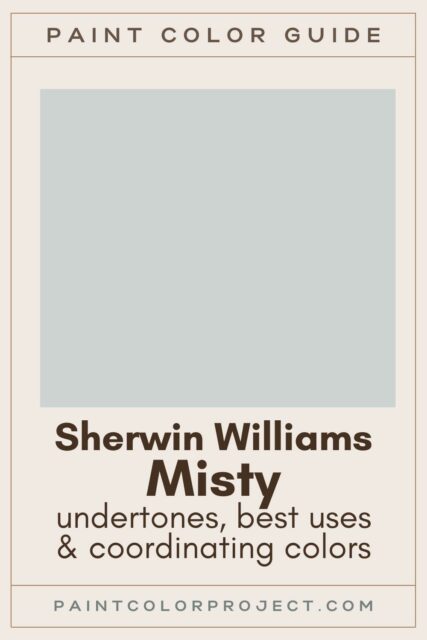 Sherwin Williams Misty Coordinating Colors The Paint Color Project