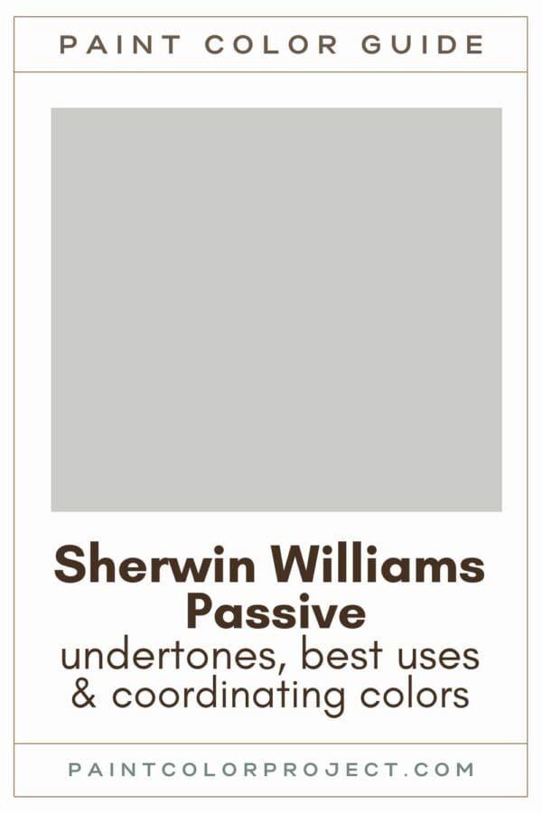 Sherwin Williams Passive A Complete Color Review The Paint Color Project