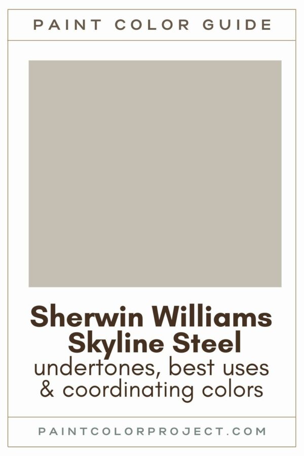 Sherwin Williams Skyline Steel A Complete Color Review The Paint