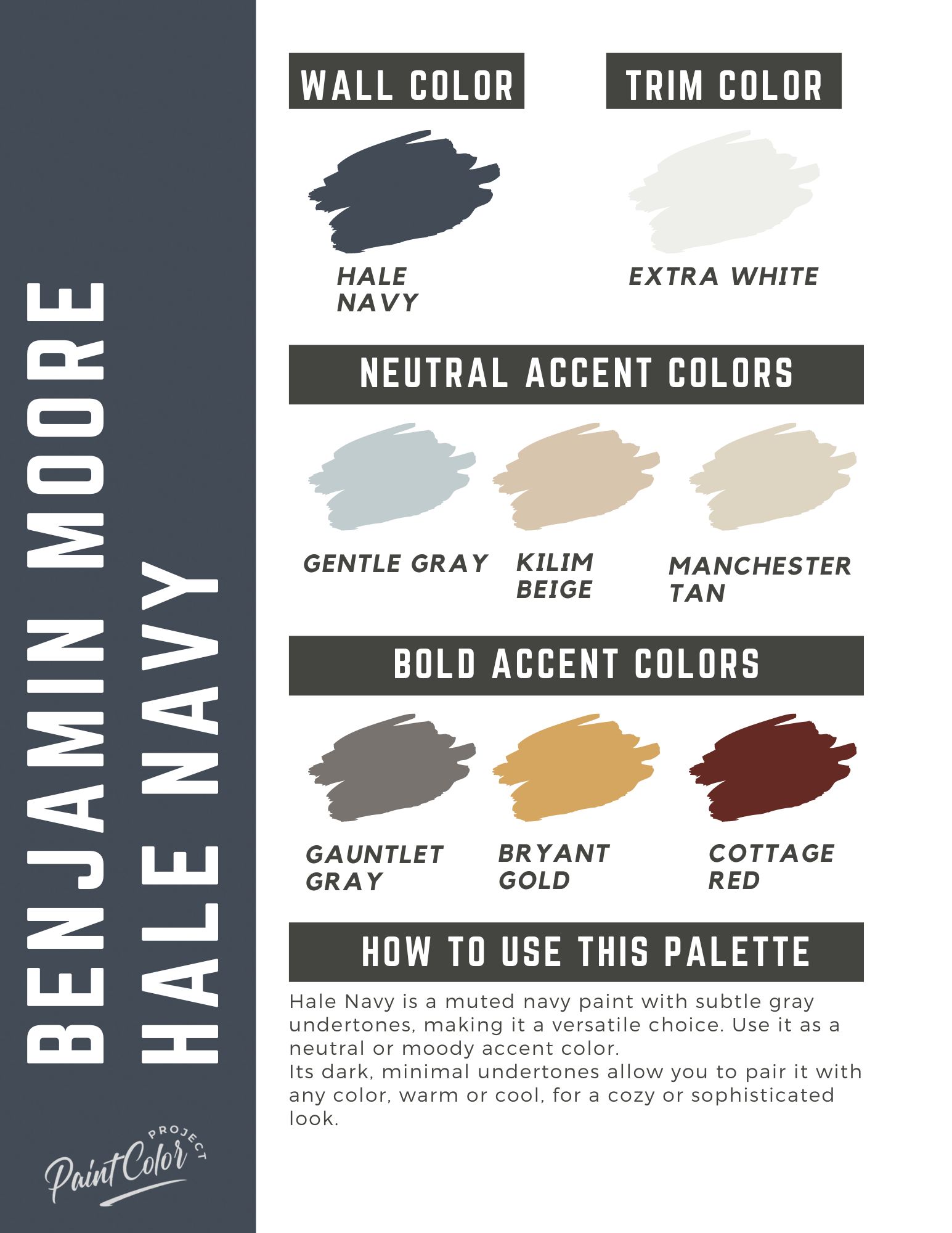 Benjamin Moore Hale Navy A Complete Color Review The Paint Color Project