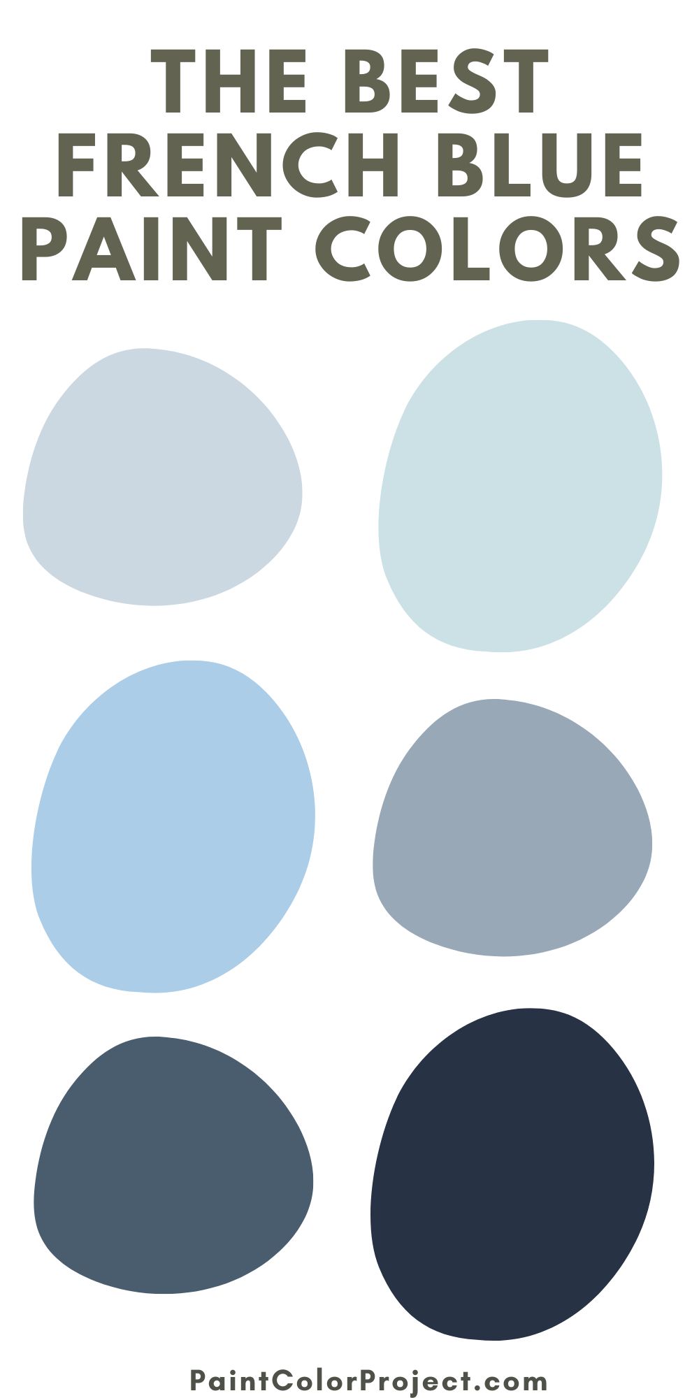 Best French Blue Paint Colors The Paint Color Project