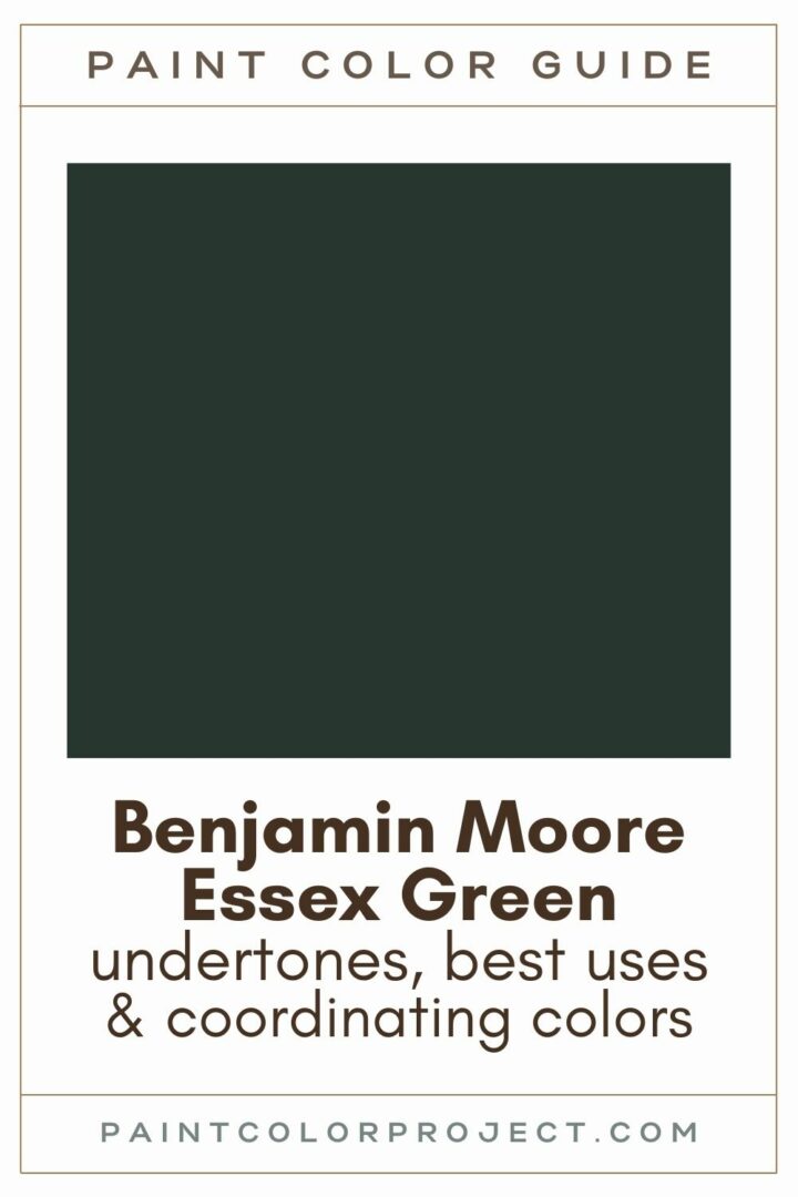 Benjamin Moore Essex Green Complete Color Review The Paint Color Project