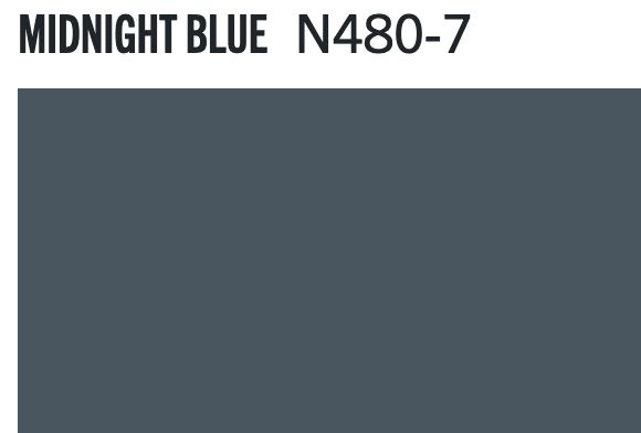 Midnight Blue by Behr 