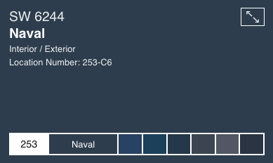 Naval by Sherwin Williams