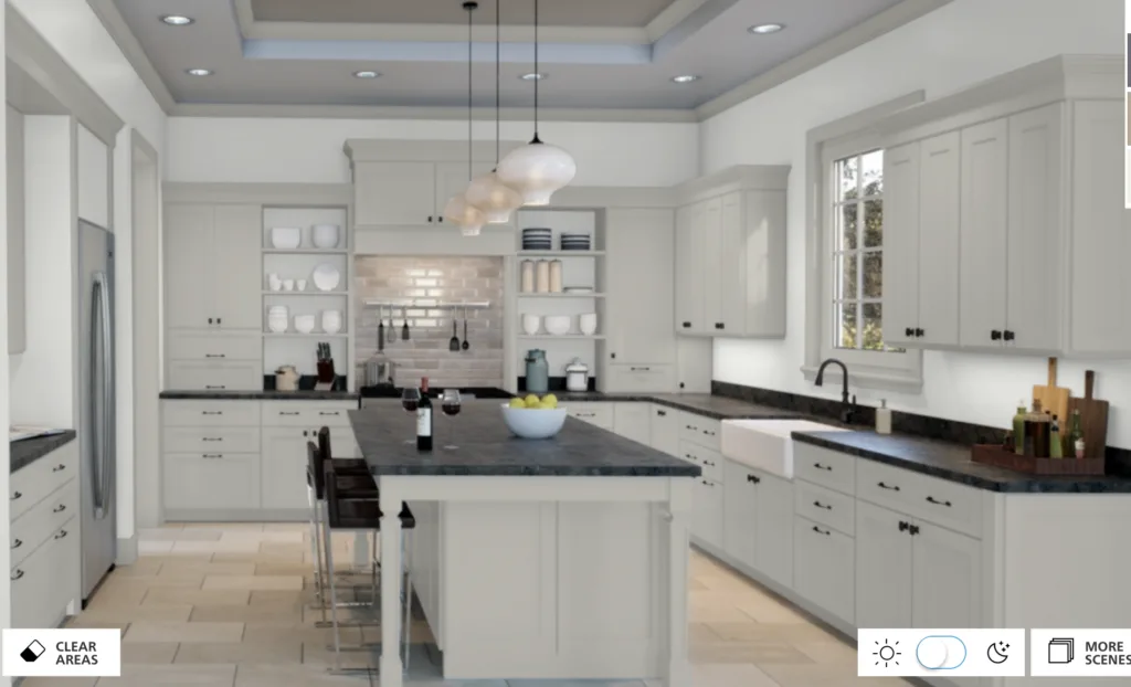 sherwin williams repose gray kitchen cabinets