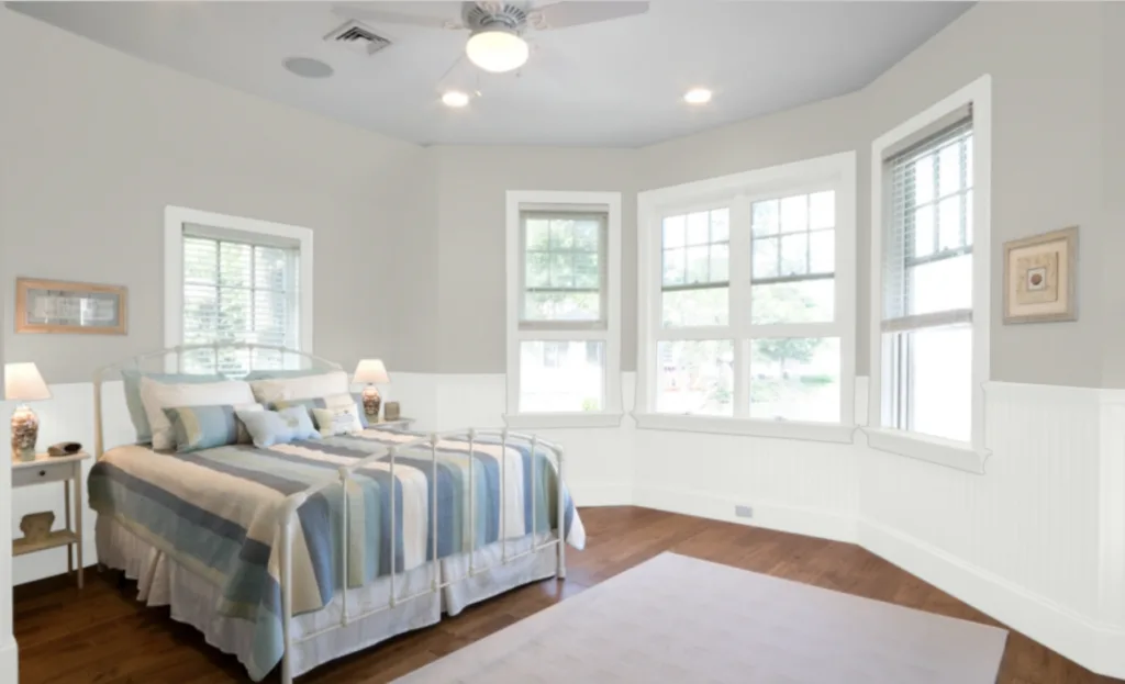 sherwin williams repose gray bedroom