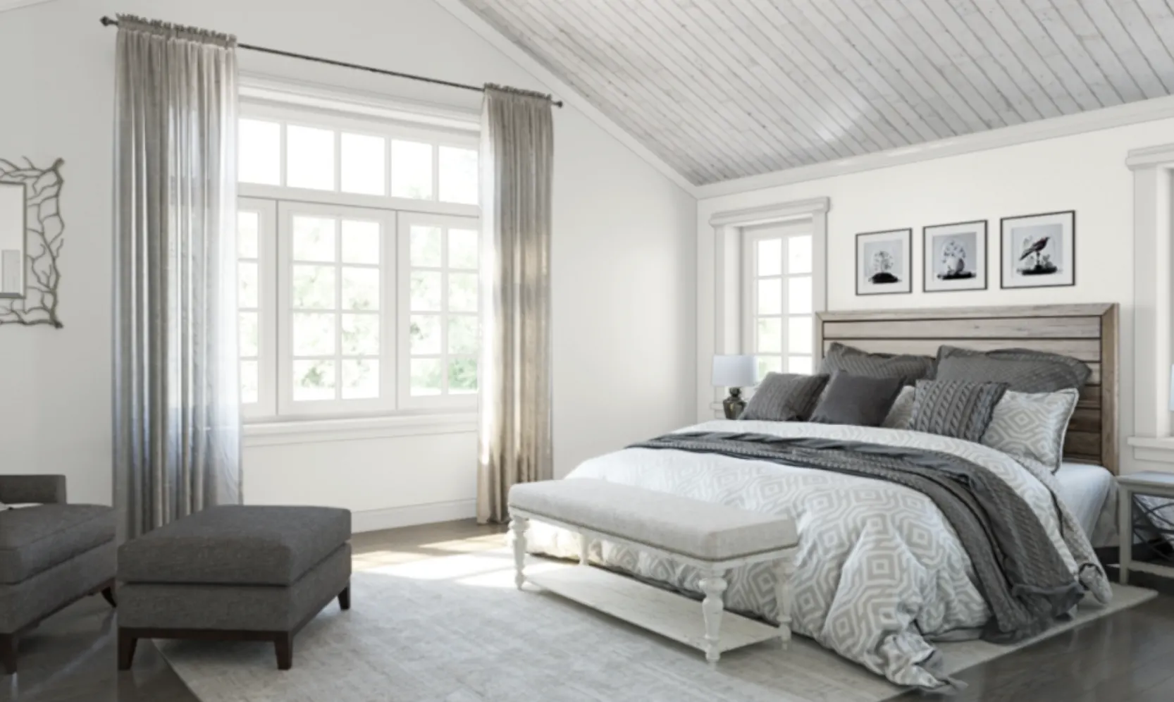 sherwin williams pure white bedroom