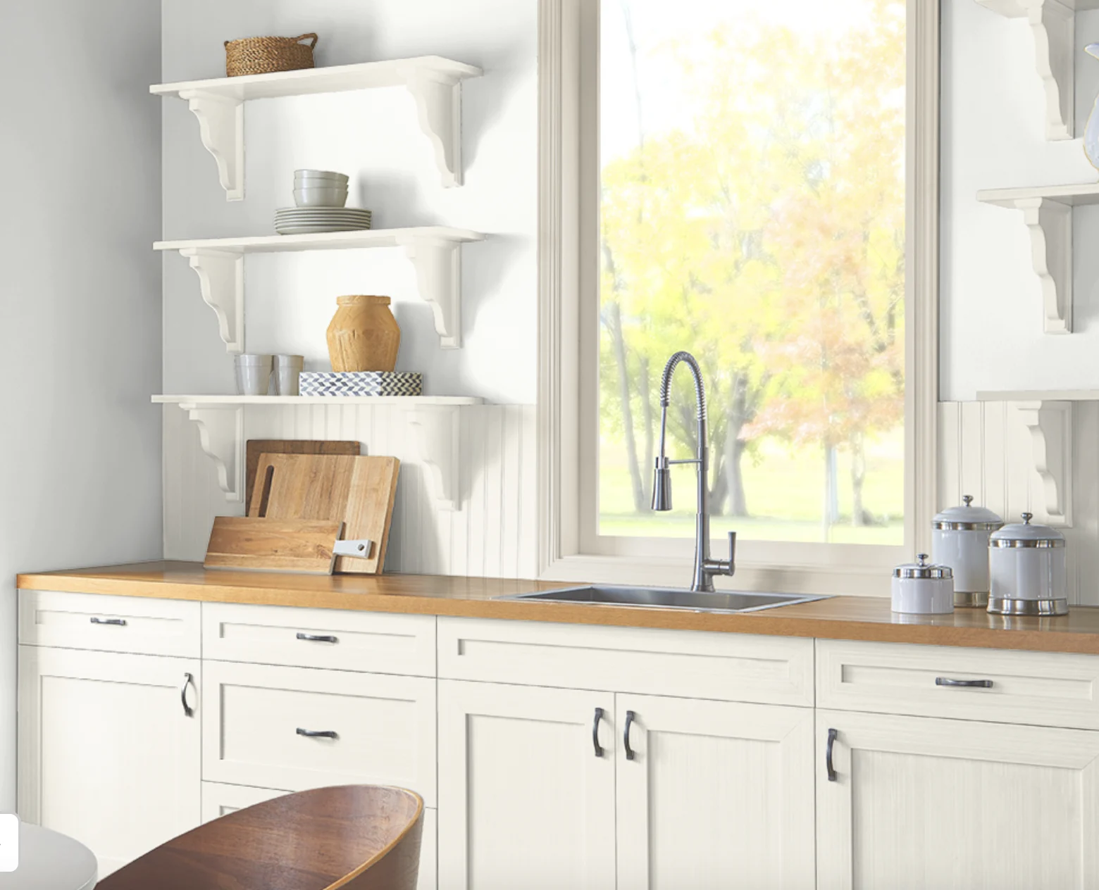 behr swiss coffee kitchen cabinets