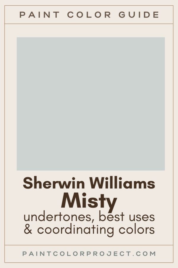 Sherwin Williams Misty: A Complete Color Review - The Paint Color Project