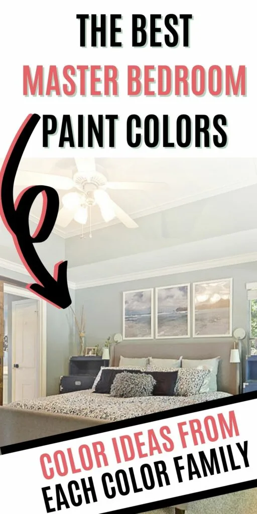 THE BEST MASTER BED ROOM PAINT COLORS