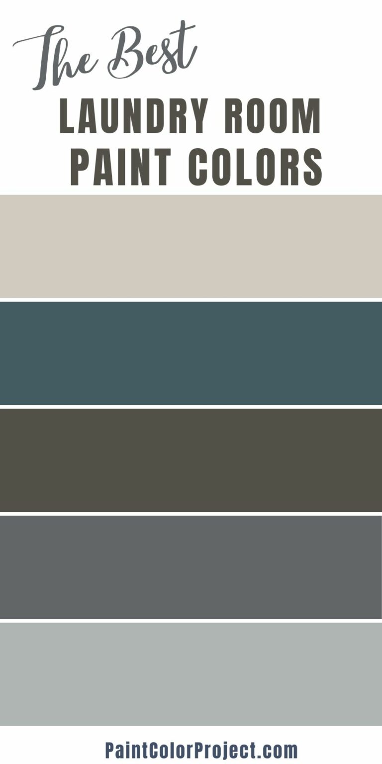 The Best Laundry Room Paint Colors For 2024 The Paint Color Project   The Best Paint Colors For Laundry Room 768x1536 