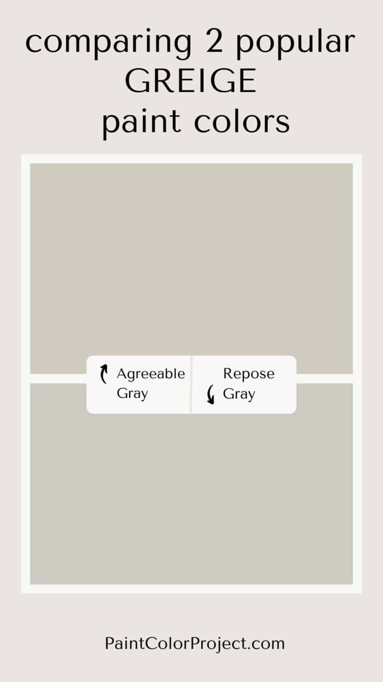 The best coordinating colors for Agreeable Gray - The Paint Color Project