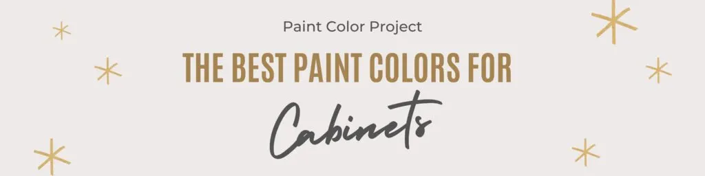best paint colors for cabinets banner