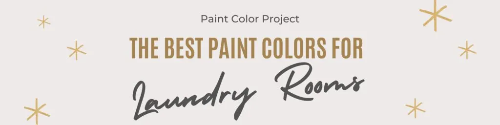 best paint colors for laundry rooms banner