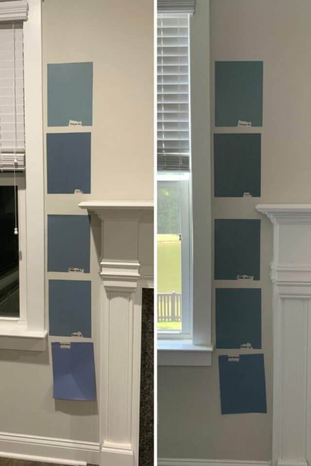 Why does my gray paint look blue? - The Paint Color Project