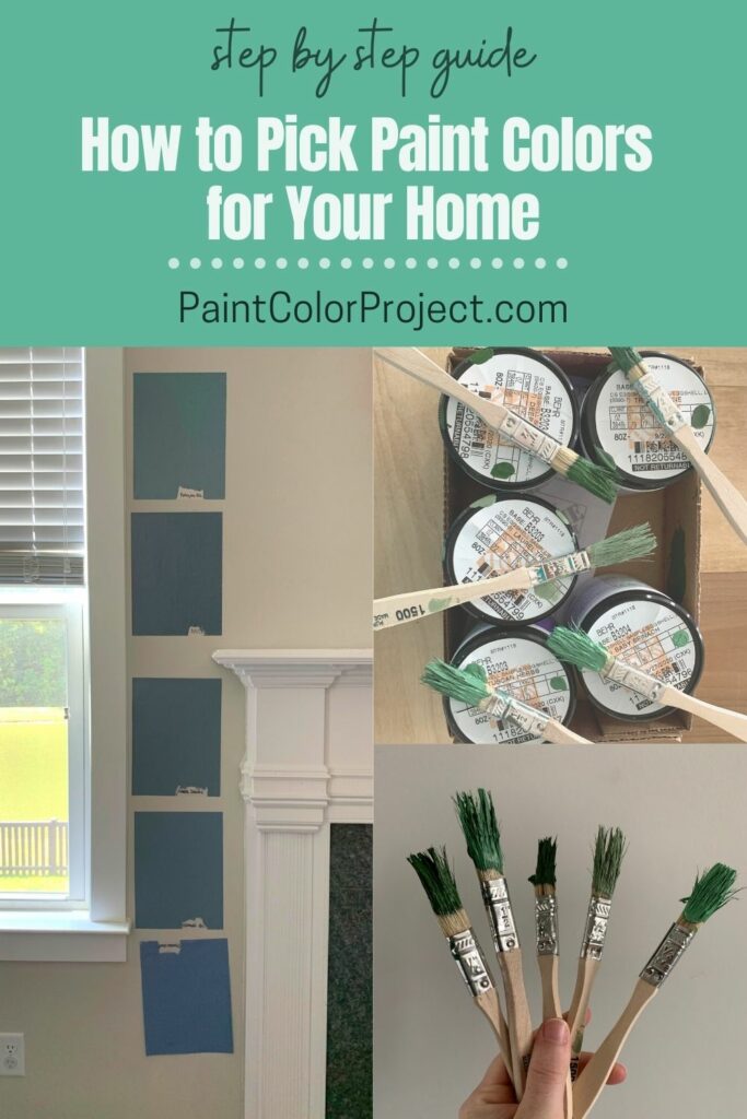 how to pick paint colors for your home step by step guide