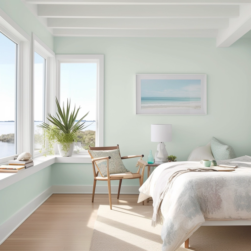 iceberg benjamin moore bedroom