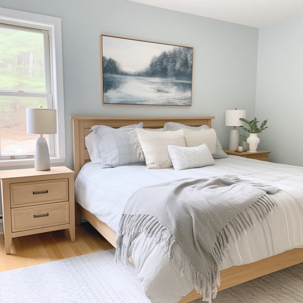 lake placid benjamin moore bedroom