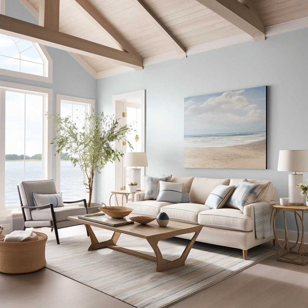 sherwin williams icy living room