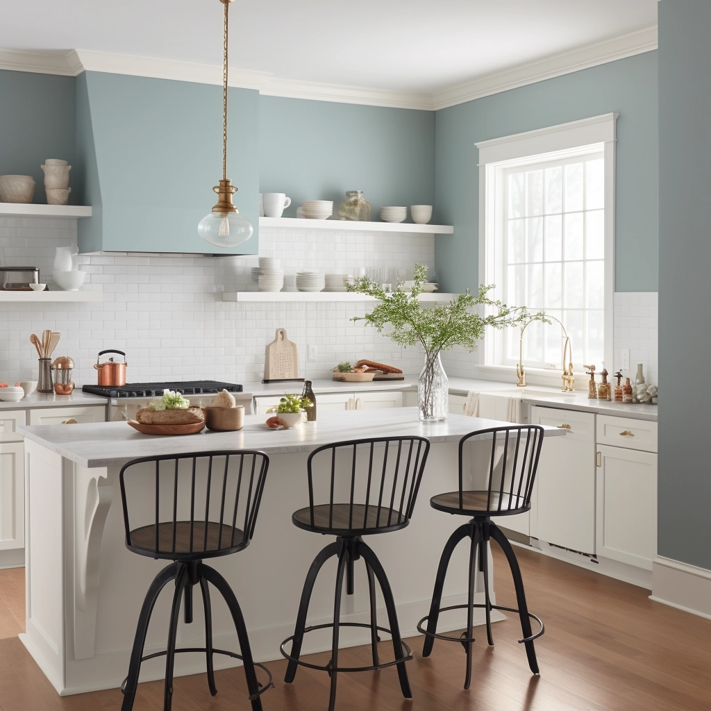 sherwin williams north star kitchen