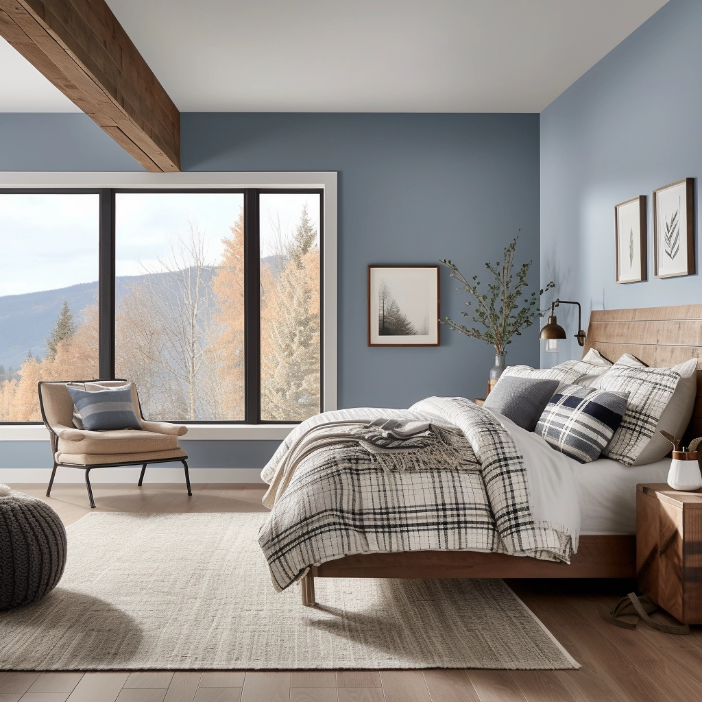 sherwin williams windy blue bedroom