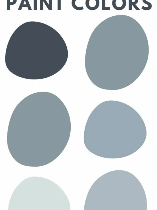 the best blue gray paint colors