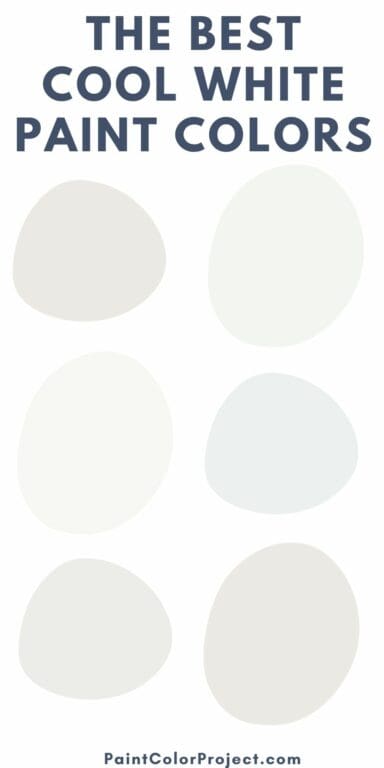 The best cool white paint colors - The Paint Color Project