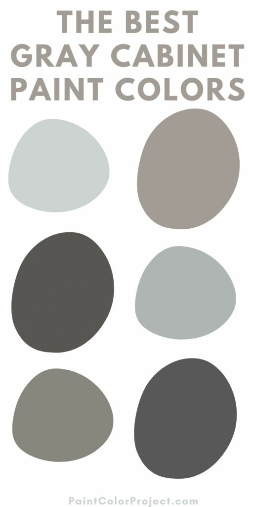 the best gray cabinet paint colors