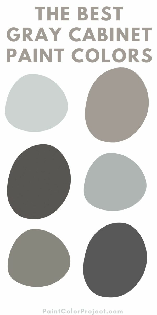 The Best Gray Cabinet Paint Colors 600x1200 
