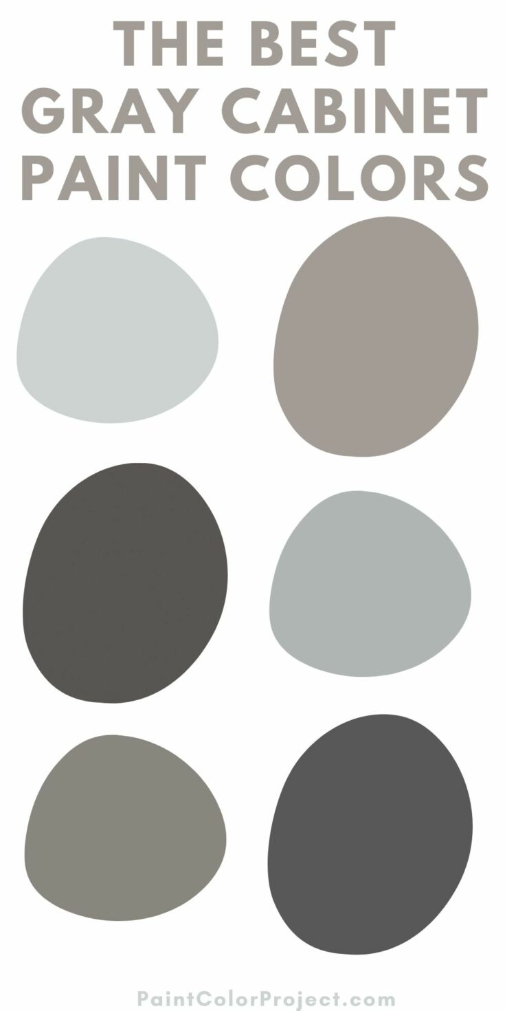 The 8 Best Gray Paint Colors For Cabinets For 2024 The Paint Color   The Best Gray Cabinet Paint Colors 735x1470 