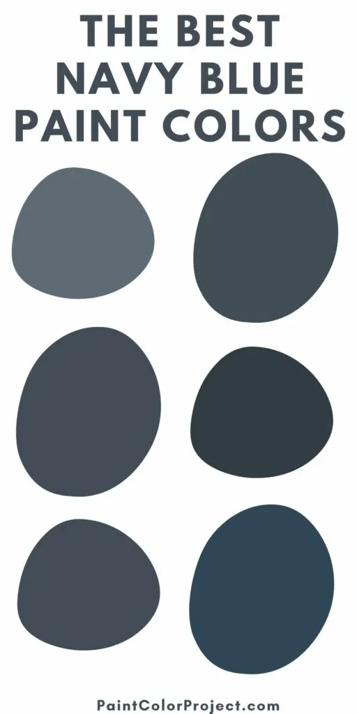 the best navy blue paint colors