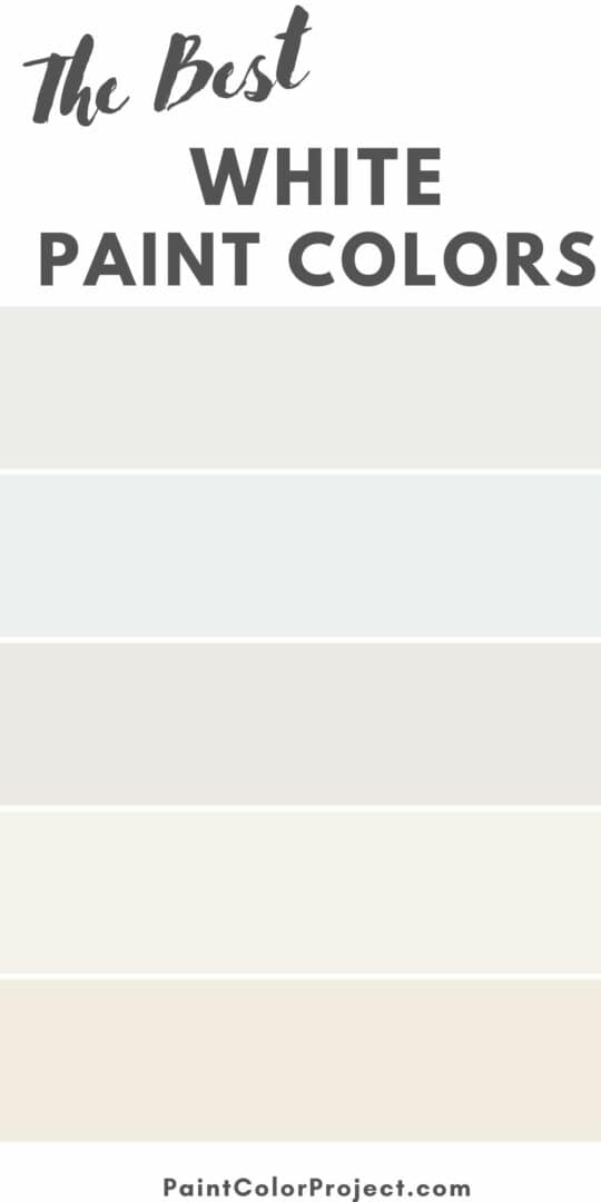 The best white paint colors for 2024 The Paint Color Project