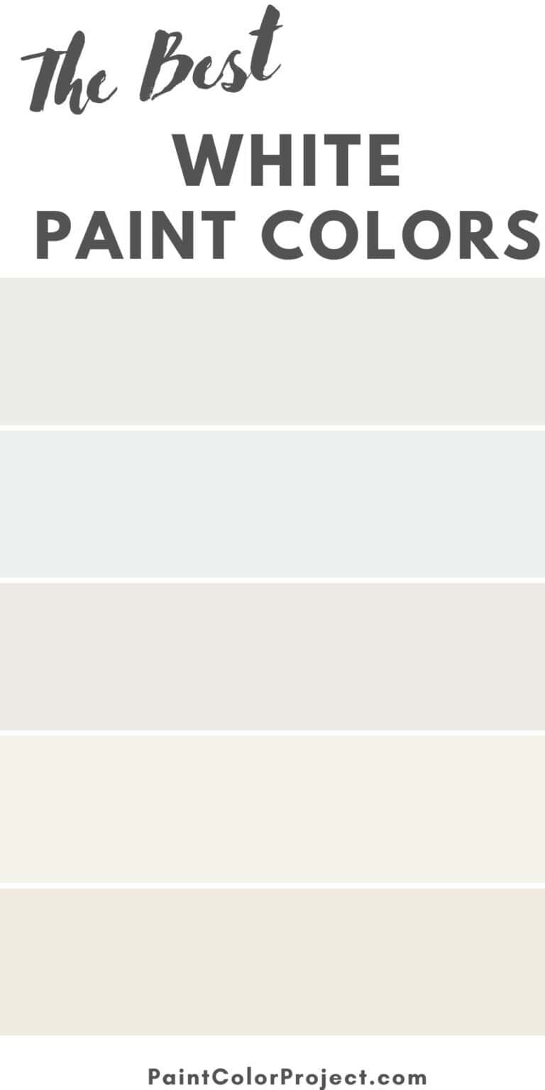 The best white paint colors for 2024 The Paint Color Project