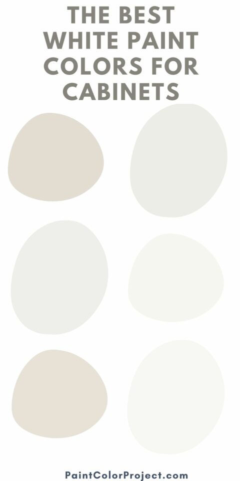 The Best White Paint Colors for Cabinets for 2024 - The Paint Color Project