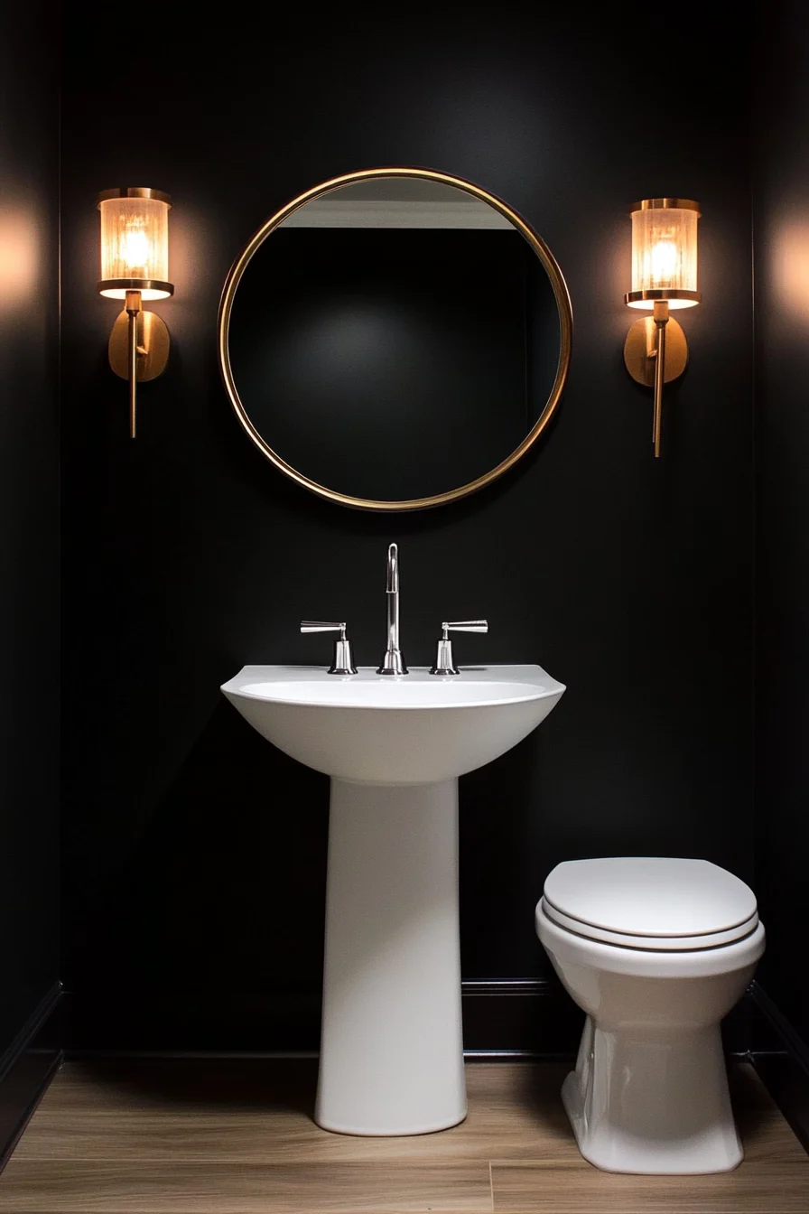 Tricorn Black Half Bath