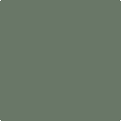 Benjamin Moore Cushing Green