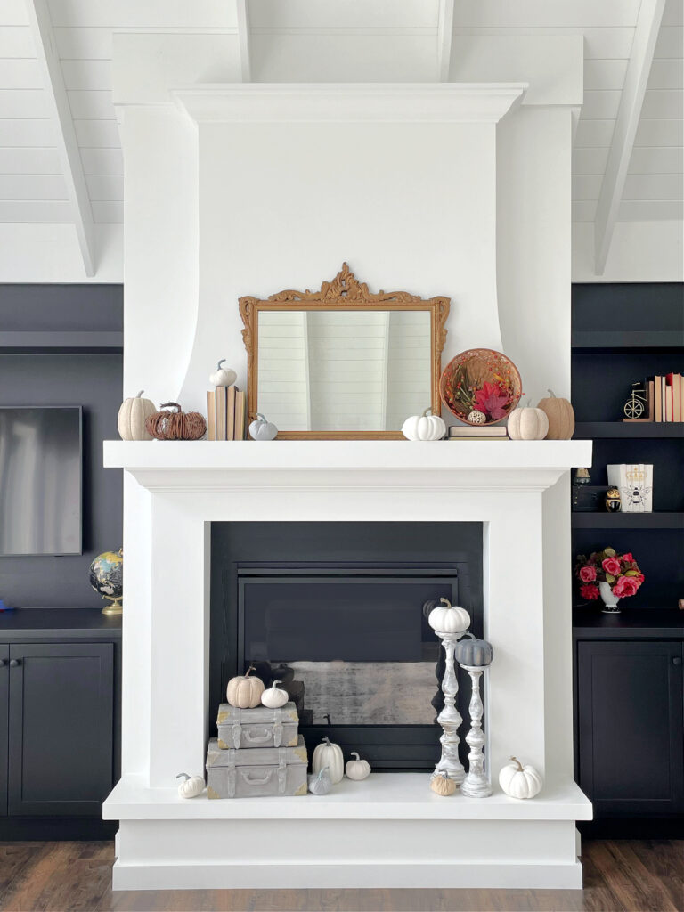 Pure White fireplace