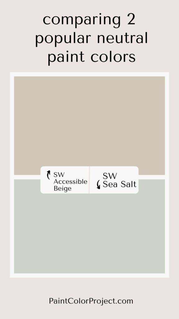 SW accessible beige vs sea salt