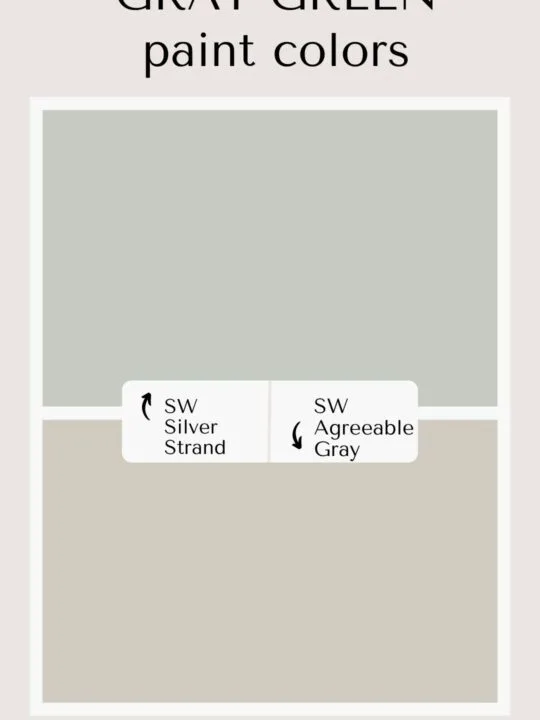SW silver strand vs agreeable gray