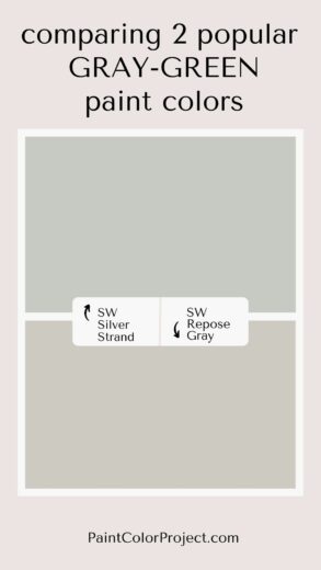 Sherwin Williams Silver Strand Coordinating Colors - The Paint Color ...