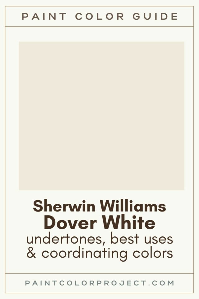 Sherwin Williams Dover White: Complete Color Review - The Paint Color ...