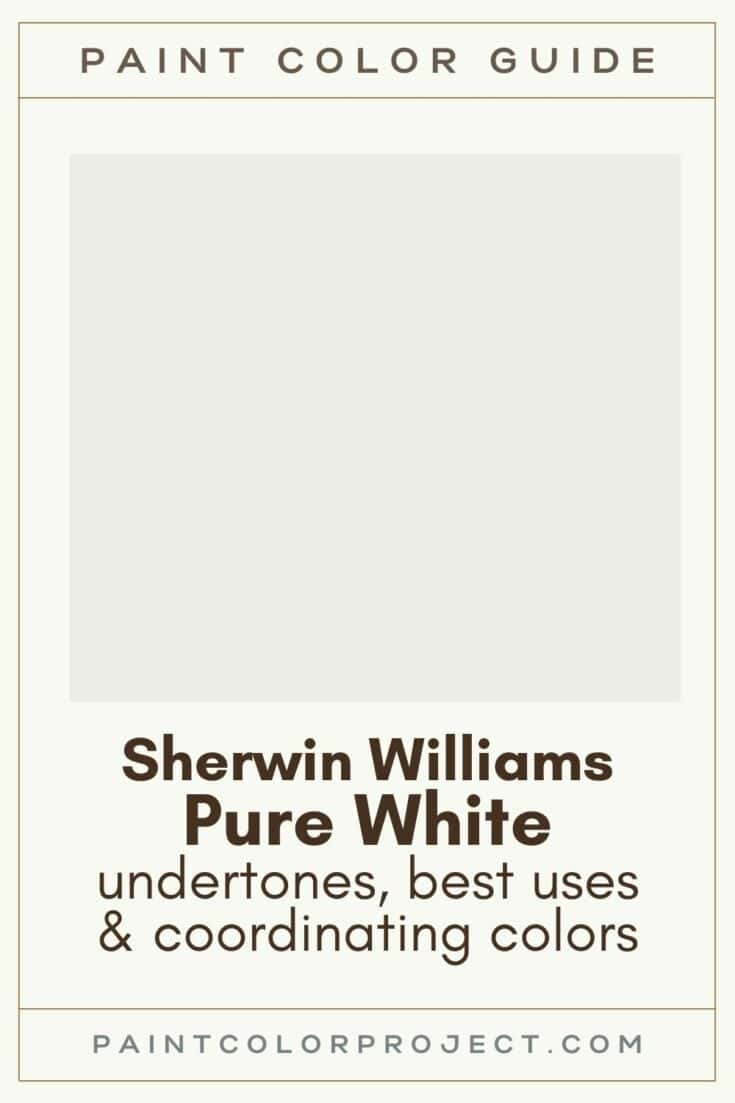 Sherwin Williams Pure White a complete color review! The Paint Color Project