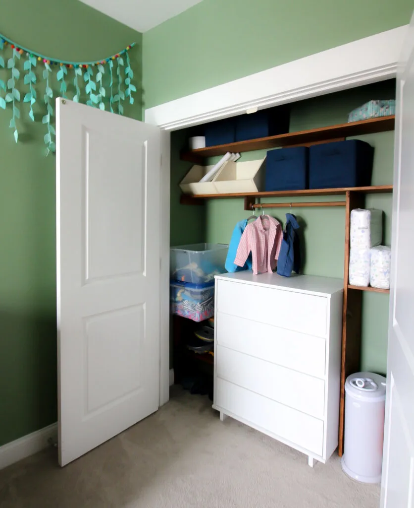 closet painted laurel tree behr