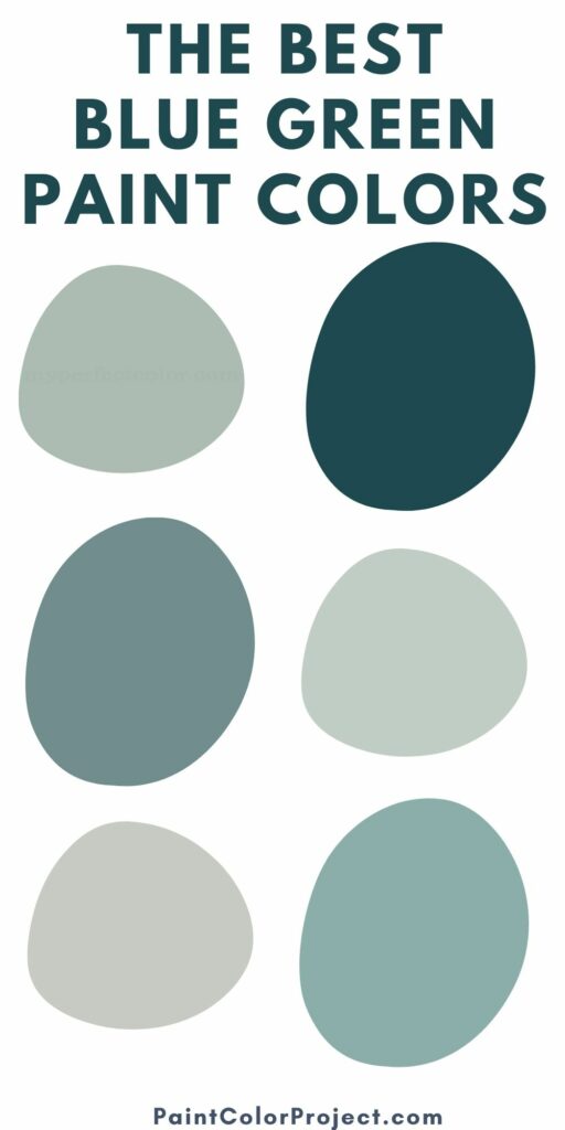 the best blue green paint colors for every home