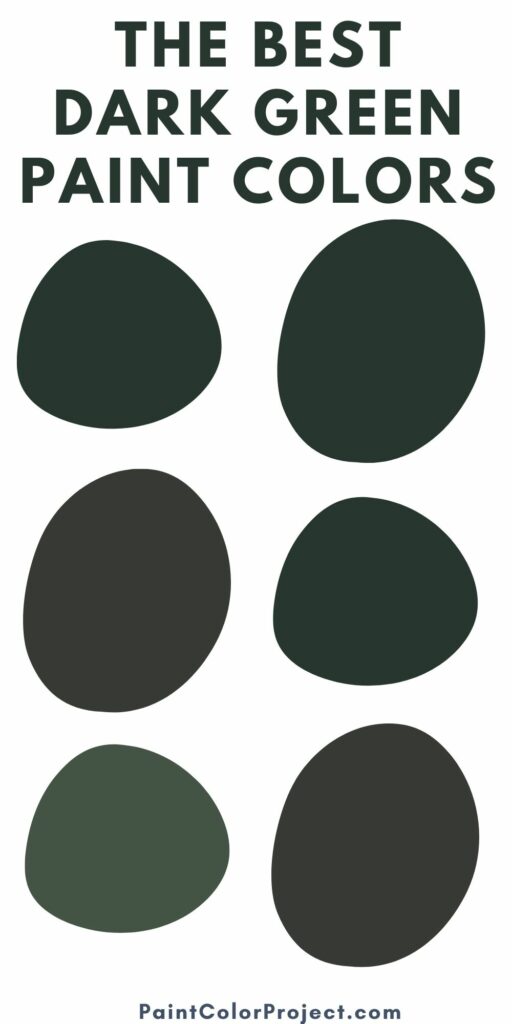 the best dark green paint colors for every home