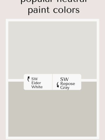 Sherwin Williams Eider White vs Alabaster: Let's Compare! - The Paint ...