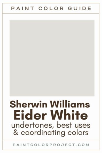 Sherwin Williams Eider White: a complete color review - The Paint Color ...