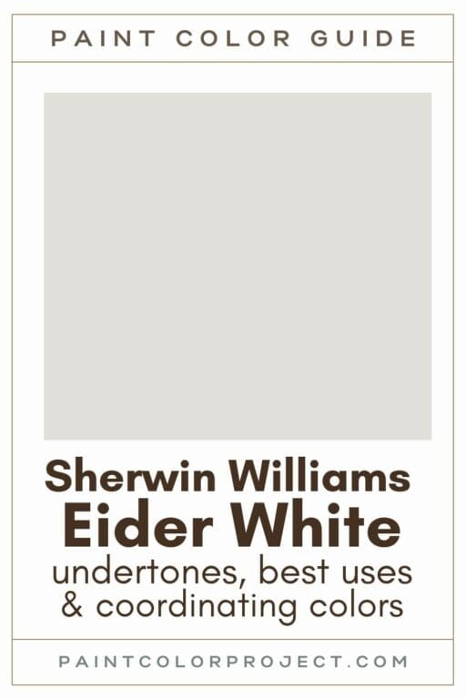 Sherwin Williams Eider White a complete color review The Paint Color