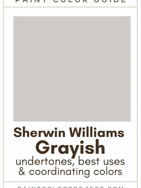 Sherwin Williams Grayish paint color guide