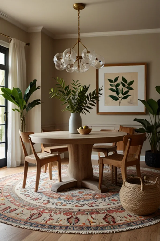 Pale Oak Dining Room